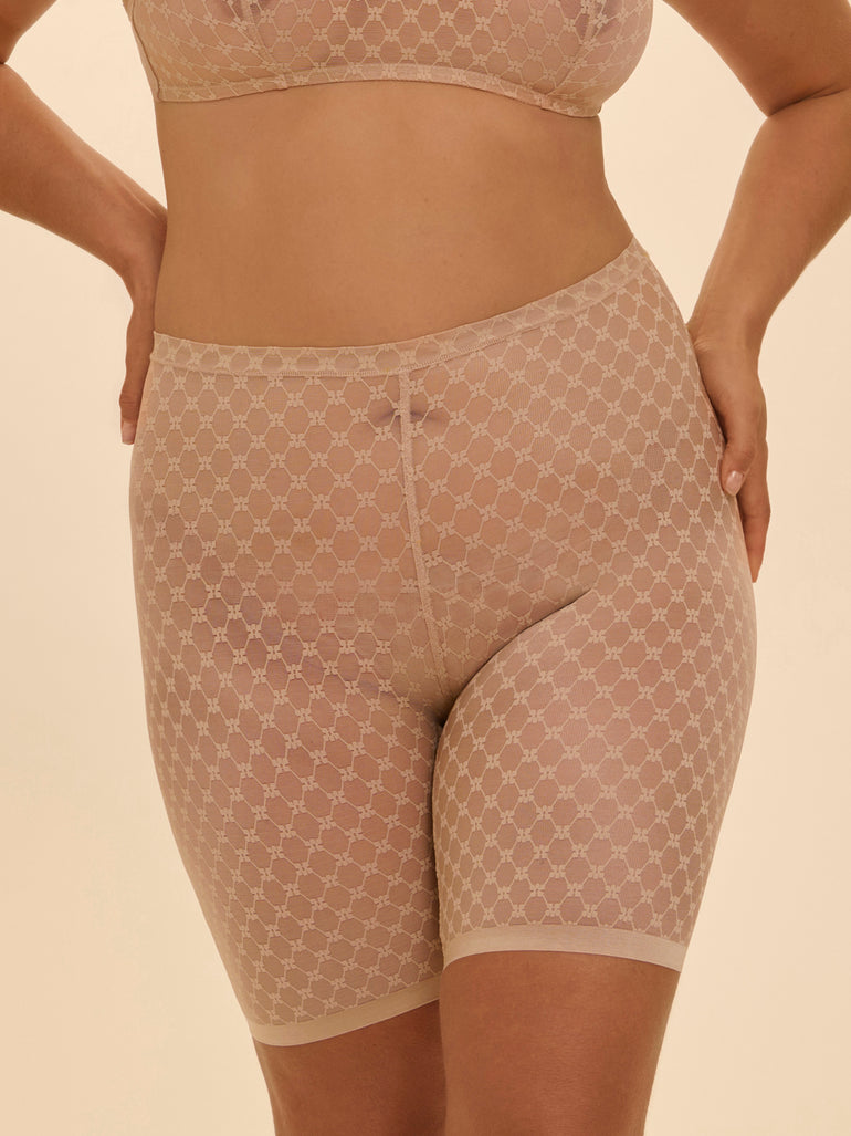 Shaper shorts - Peau rosée