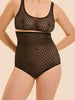 High waist shaper brief - Black