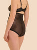 High waist shaper brief - Black
