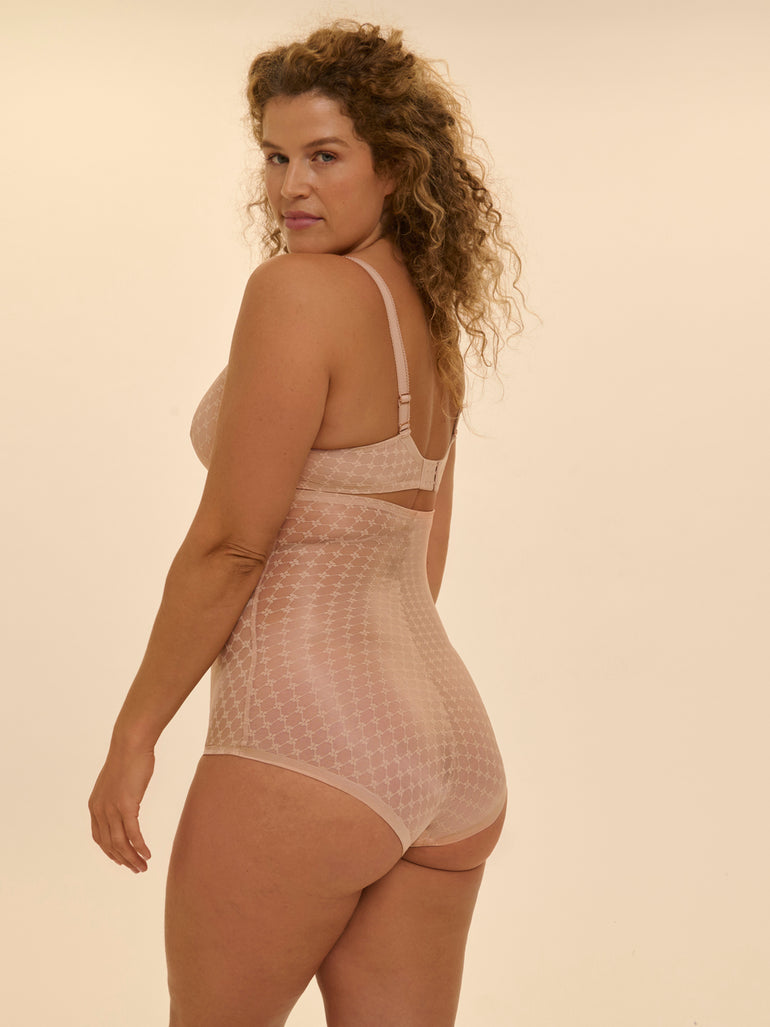 High waist shaper brief - Peau rosée