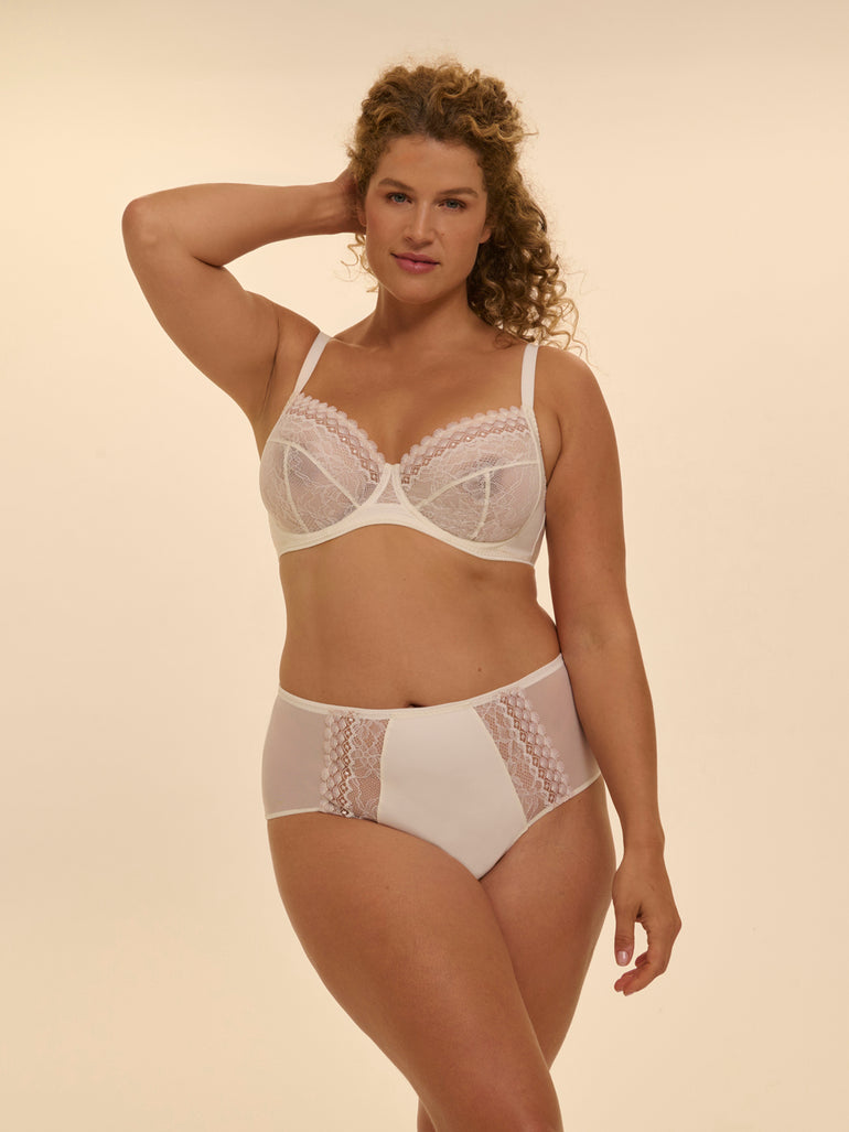 High-waist brief - Natural