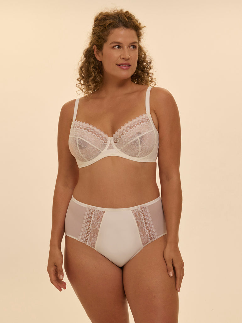 High-waist brief - Natural