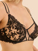Underwired scarf bra - Light Tatoo