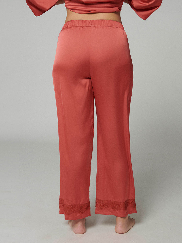 Satin Secrets Pant - Quartz Pink