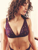 Soft cup triangle bra - Euphoria Purple