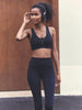 Wireless sports bra - Black