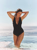 Underwired one-piece swimsuit - Black