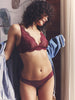 Soft cup triangle bra - Spinel Red