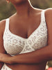 Plunging full cup bra - Natural