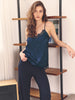 Top - Feline Blue