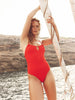 Wireless One-Piece - Pomegranate